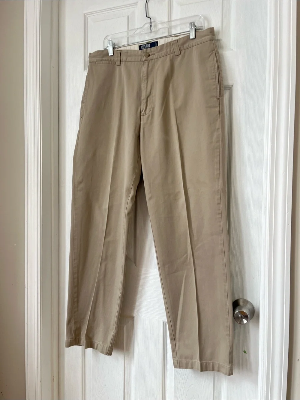 Polo Ralph Lauren Philip pants Men’s pleated Khaki tan Chinos pants size 36x30